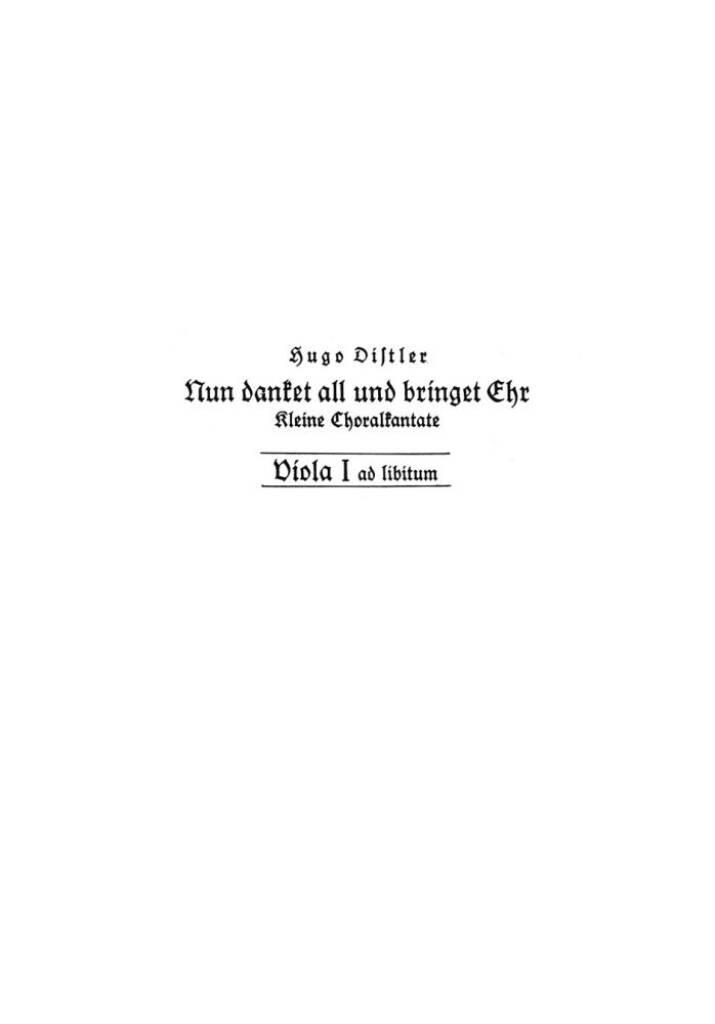 Nun danket all und bringet Ehr